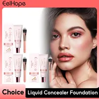 Concealer Face Foundation Liquid Long Lasting Waterproof Moisturize Oil Control Full Coverage Face Makeup Professional Cosmetics 1