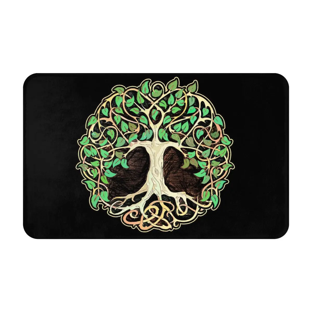 

Celtic Tree Of Life Nordic Carpet Living Room Sofa Coffee Table Carpet Simple Home Carpet Bedroom Large Area Floor Mat Carpet
