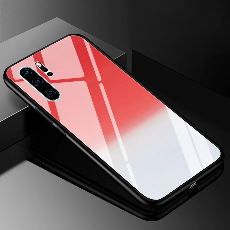 Premium Tempered Glass Hard Back Bumper Case Cover