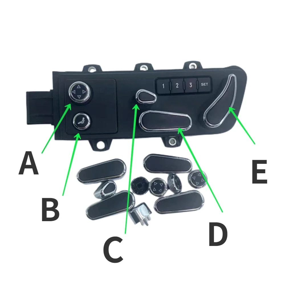 For Bentley Continental GT Bentayga Mulsanne Seat Adjustment Switch Button