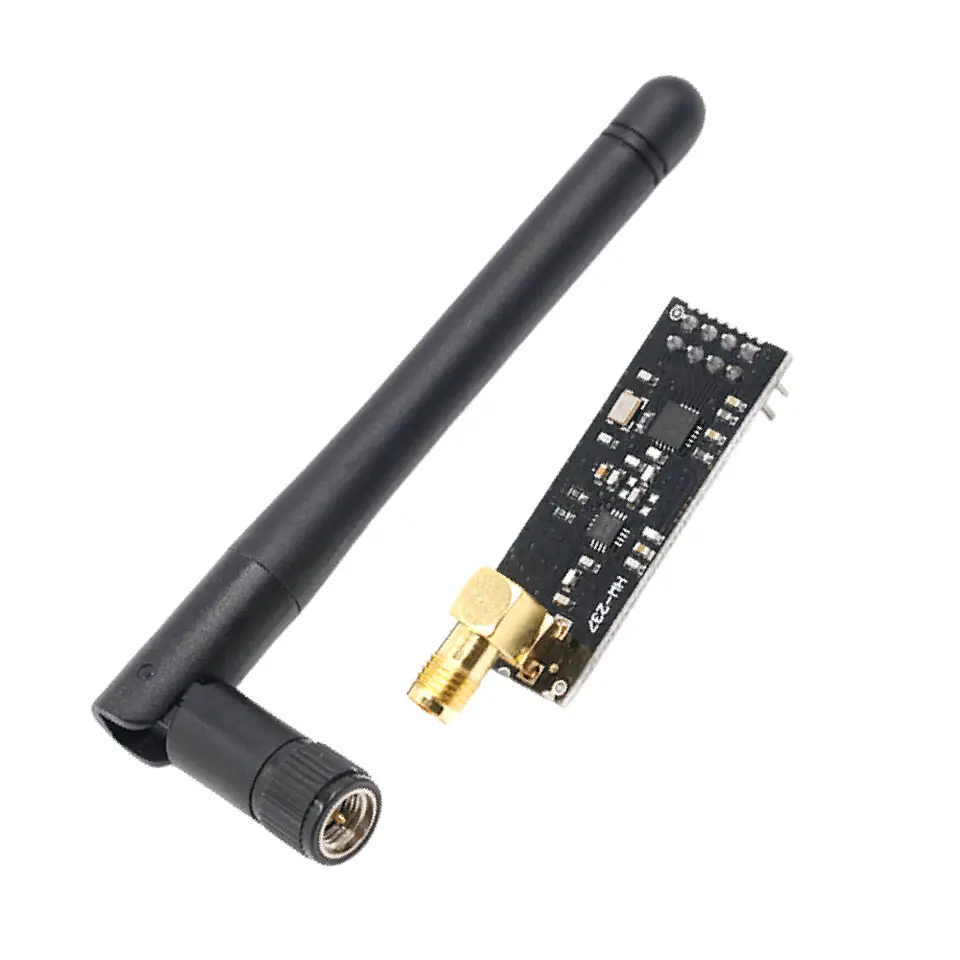 NRF24L01+PA+LNA 2.4G Wireless Module 1100-Meter Long-Distance With Antenna image 1