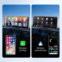 10.26、11.26inch IPS touchscreen multimedia video player, portable dashcam with wireless CarPlay/Android Auto dual-lens design. - Image 3