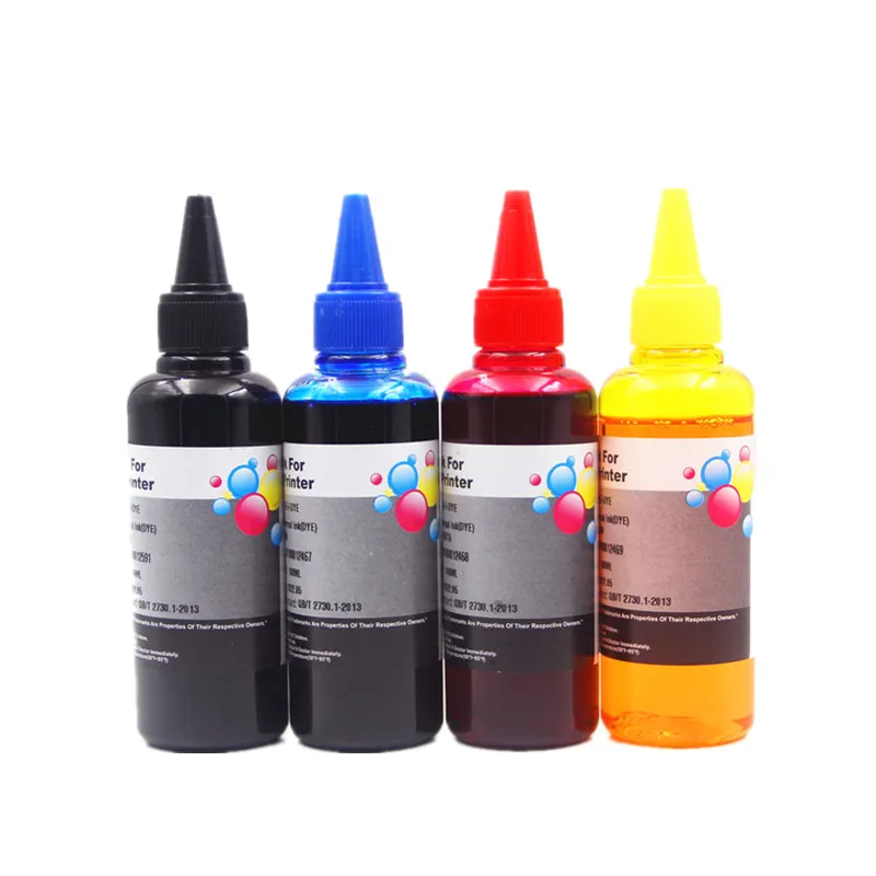 Dye ink Printer 100ml Bottle Ink Refill Kits For HP 364 655 178 950 951 711 932 933 903 953 940 934 935 920 Cartridges dye ink kit ink refill kit dye ink refill ink cartridge refill kit ink refill