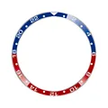 B style blue red