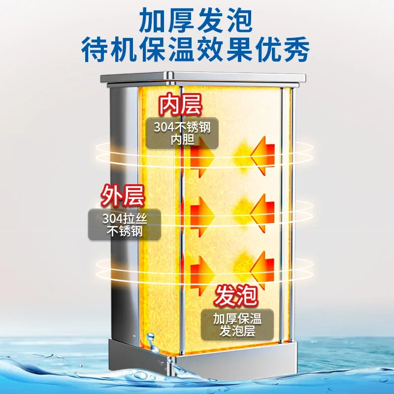 Commercial water boiler Stainless steel water boiler Electric water dispenser Step by step 4