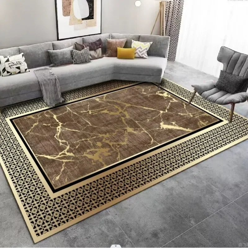 Carpet living room advanced sense large area modern study bedroom carpet room non-slip and dirt-resistant home