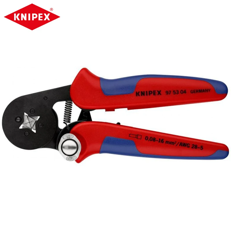 Knipex 97 53 04 Pinze A Crimpare Autoregolanti Per Ghiere Con Accesso Laterale