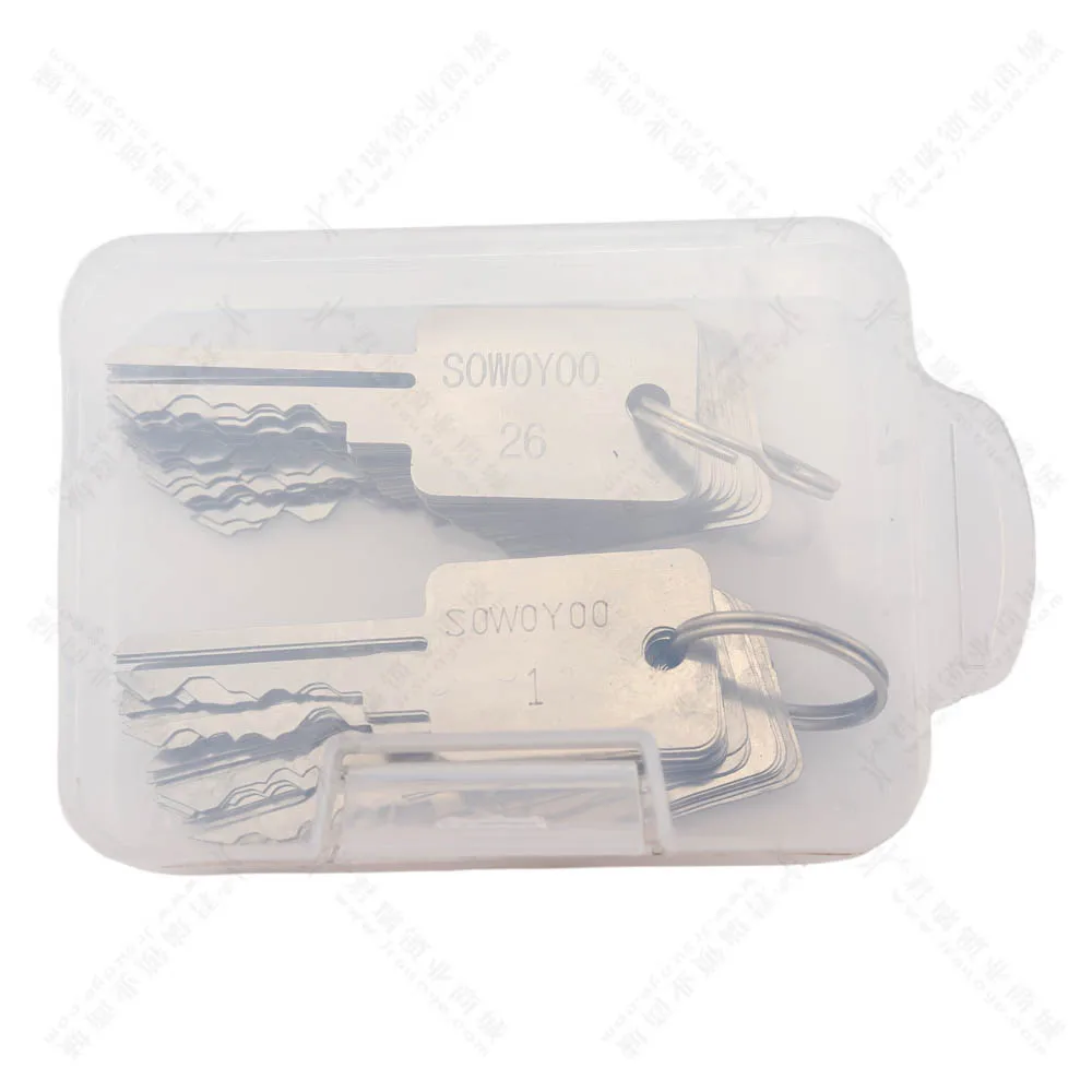 Locksmith Tools Lock Repair Tool 48 in 1 Universal Lock Key Set For PadLock Repairing
