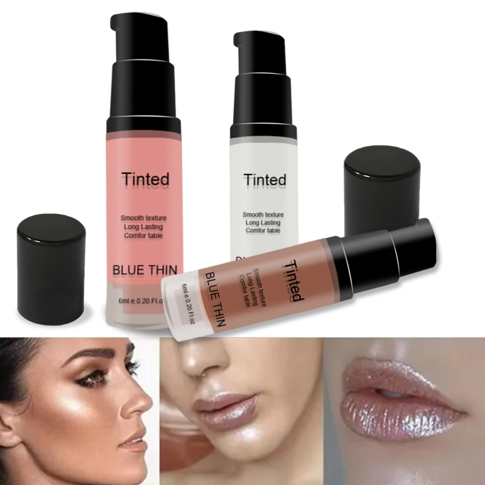 Description Picture 4 of item3 Colors Fashion High Gloss Highlighter Powder Spray Glitter Shimmer Sparkle Makeup for Face And Body - Beauty Highlight Spray