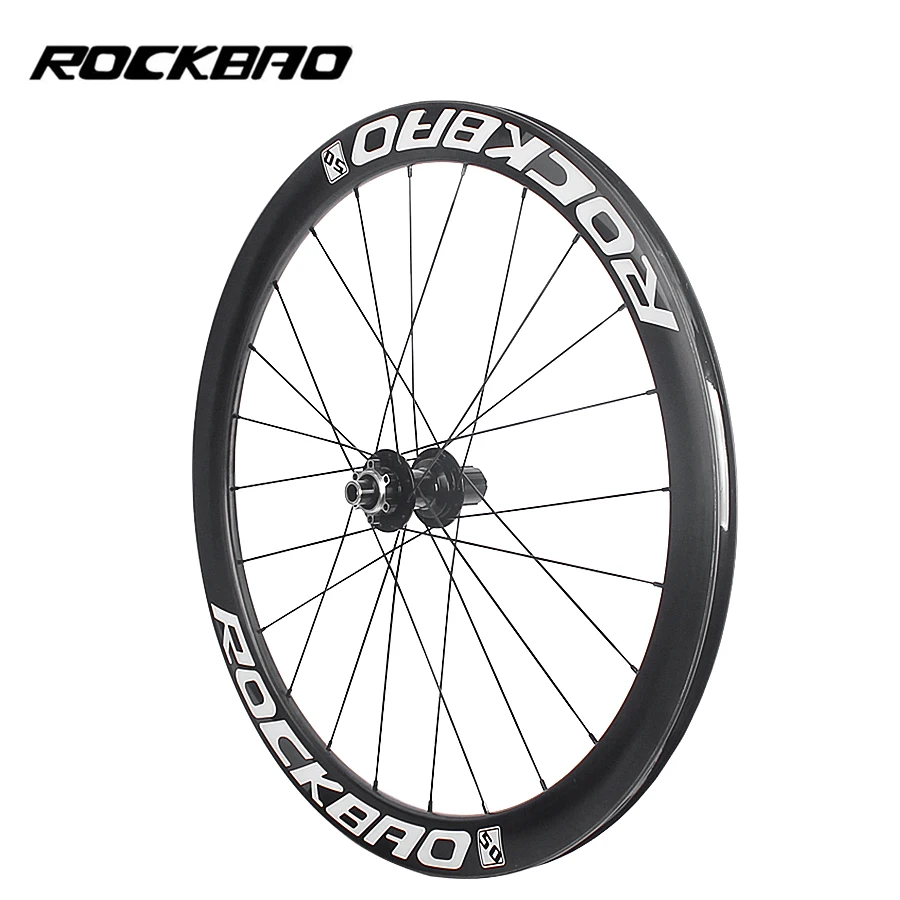 ROCKBAO Road 700C Carbon Wheels 50mm Quality Carbon Rim Bicycle Accessories  2/4Bearing Racing Wheelset