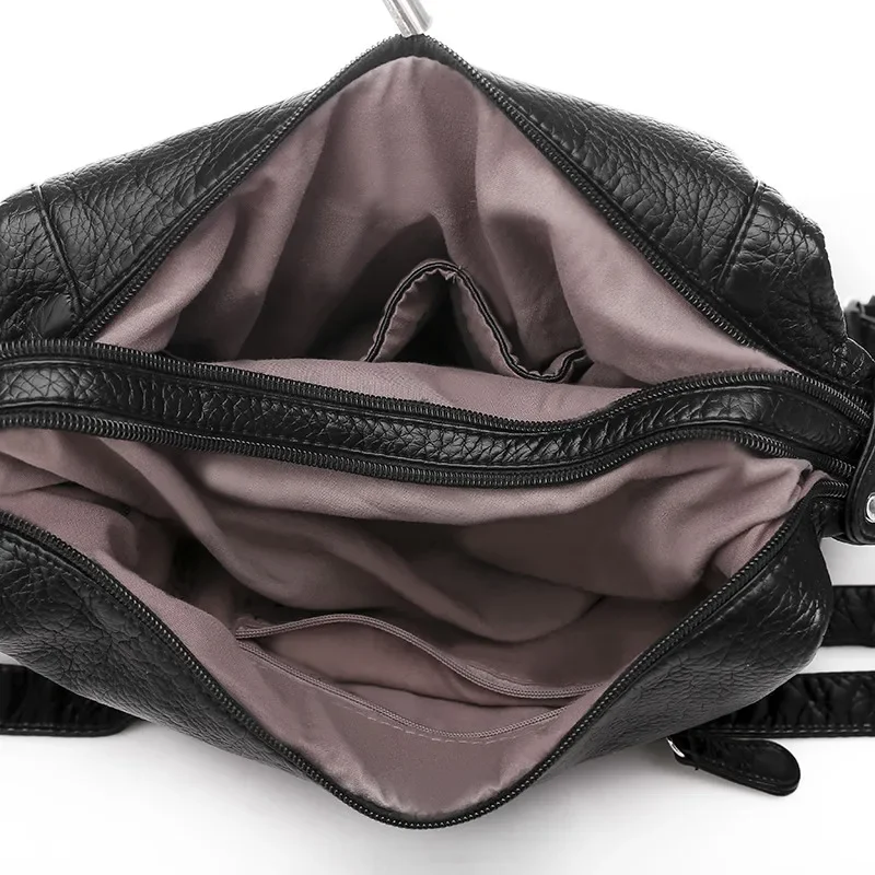 Genuine Leather Handbags Multifunction Casual Tote Bag Bagpack For Women Shoulder Bags