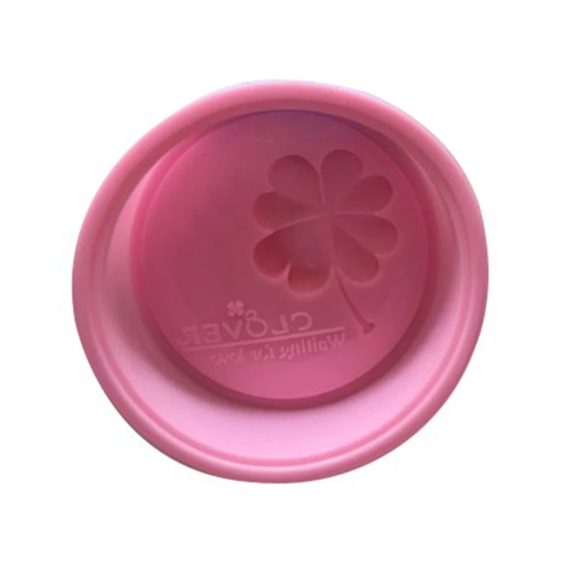 Description Picture 4 of item3D Silicone DIY Soap Mold Round English Four Leaf Clover Handmade Cake Molds Candle Making Crafts Baking Cakes Forming Tool