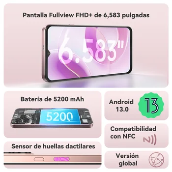 CAXKJE Trasparente Personalizzata Custodia per Cubot P80,con la