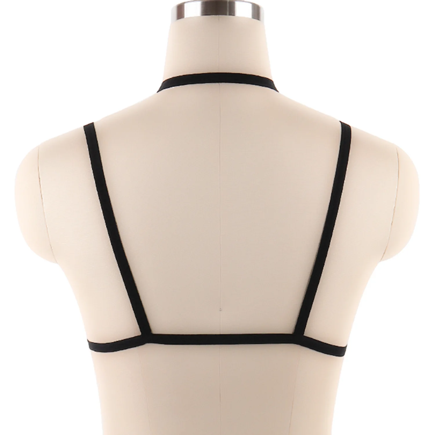 Sexy Lingerie Hollow Out Elastic Strappy Bra