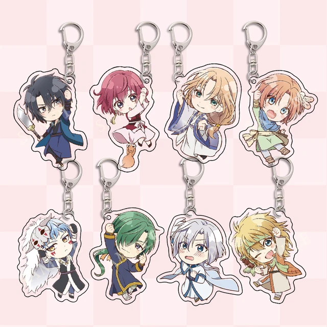 15CM Anime Akatsuki no Yona Figure Yona Yona Son・Haku Yun Kijia Cosplay  Acrylic Stand Model Standing Sign Toy Fans Collecting Gi