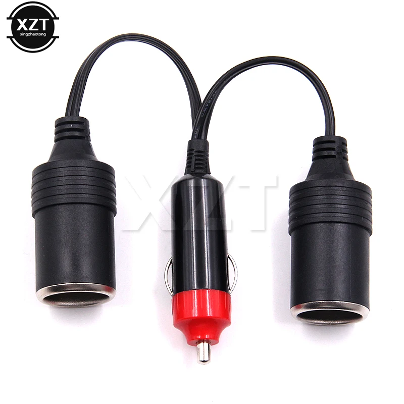 2 가지 방법 12V-24V 10A 듀얼 포트 자동차 시가 라이터 전원 충전기 어댑터 소켓 분배기 여성 소켓 커넥터 어댑터
