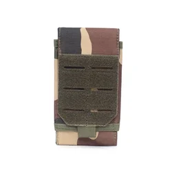 Versatile Outdoor Molle Waist Pack and Phone Pouch (Woodland)