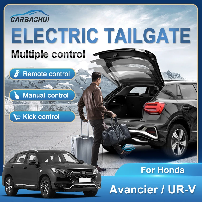 

Car Electric Tailgate Auto Lift Car Electric Trunk Drive Foot Kick Sensor Rear Door Power Kit For Honda Avancier / URV 2017-2023