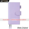 Limited Imperfect Moterm Pebbled Grain Leather Original Weeks Cover for Hobonichi and Skinny Mini Happy Planner Diary Notebook 1