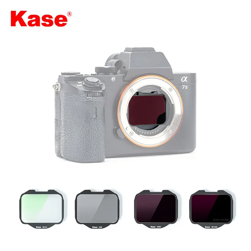 Kase クリップインフィルター MCUV UV UV 富士フイルム X-H1、X-T4、X-T3、X-T30、X-Pro3カメラ専用 Kase Canon R5⁄6 Clip-In Filter MCUV