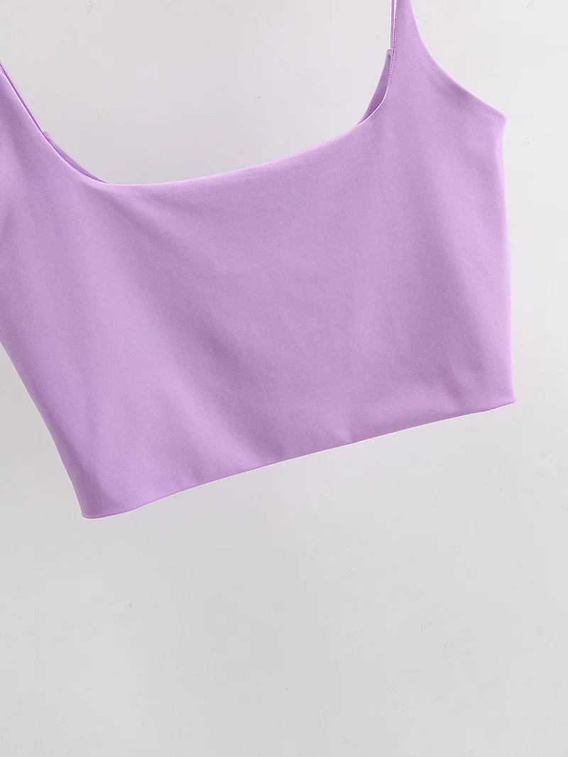 PROPERTY OF Daddy Square Neck Camis for Women Fitted Seamless Cropped Tank Cute Crop Tops Double Lined Can Be Wear Without Bra 11 S36739a2d93594c83b440798e51f2e6a4n | LadyChar