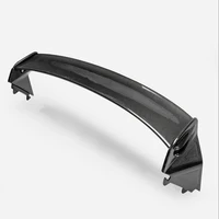 Car Rear Spoiler for Mini R50 R53 R56 JCW Black Carbon Fiber Glass Car Rear Trunk Roof Window Wing Lip for R56 Car Styling 4