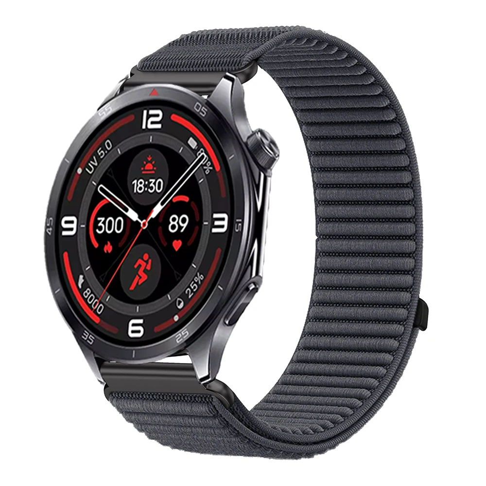 Versatile Wave Nylon Strap - Sport Bracelet Accessory, 22mm/18mm