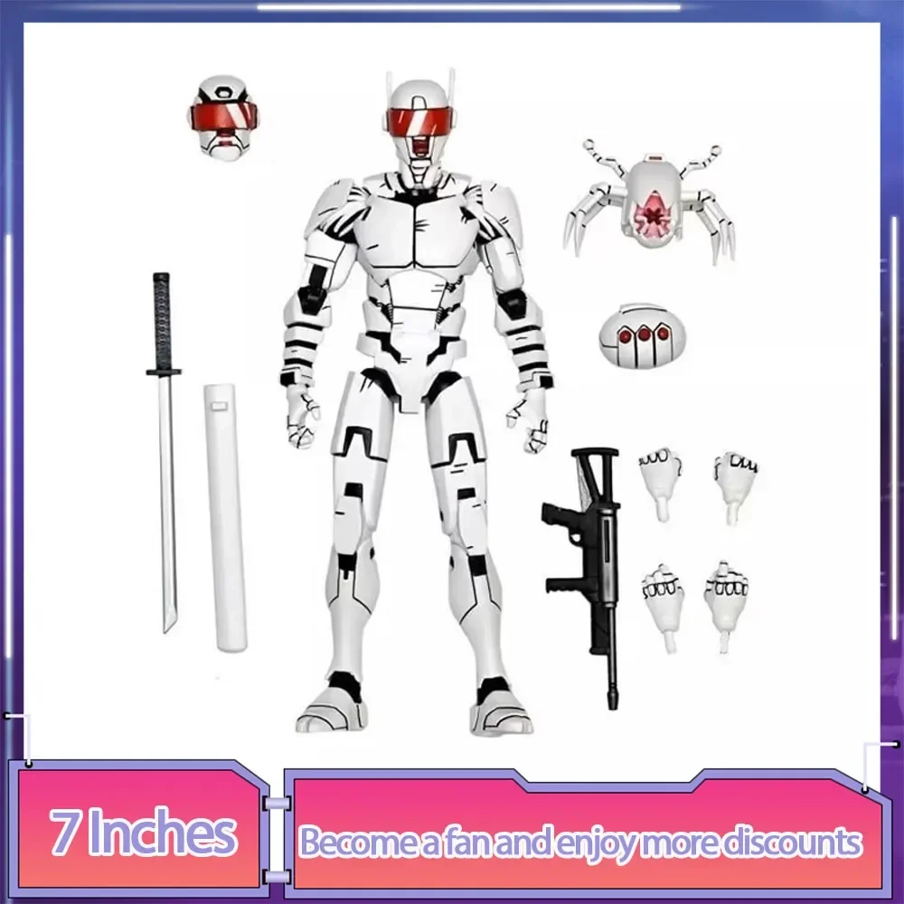 

Фигурка Neca 54325 последняя Ronin, Элитная фигурка героя Ynja, робот-патруль, фигурки черепахи ниндзя, коллекционные игрушки 7 дюймов, детские подарки