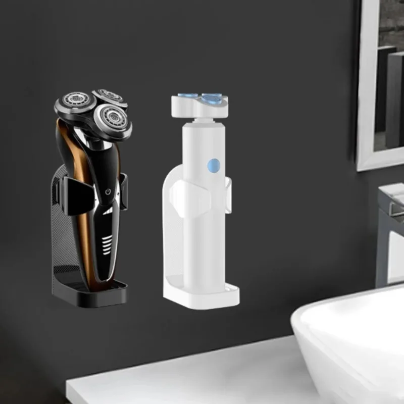 Toothbrush Holder Shaver Rack Electric Bathroom Men Razor Beauty Equipment Storage Self-Adhesive Hook