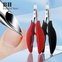 1Pcs Ingrown Nail Clippers Precision Thick Toenail Clipper Comfort Grip Fingernail Clipper Ergonomic Handle Toenail Scissors 1