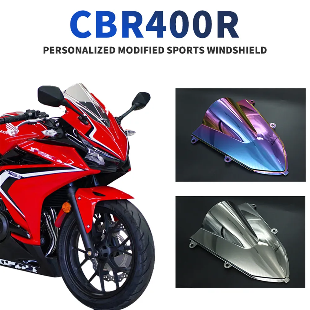 

Экран ветрового стекла для мотоцикла Honda CBR400R CBR 400 R 400r