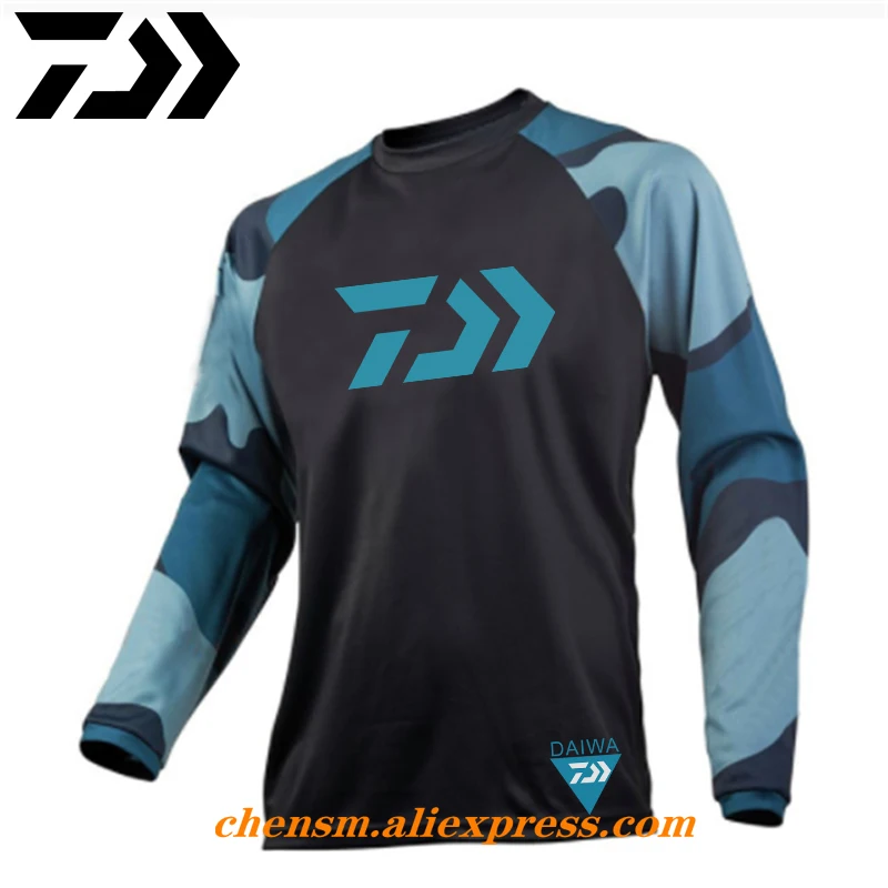 DAIWA New 2023 S 5XL Fishing Clothing Men Clothes Cycling Breathable