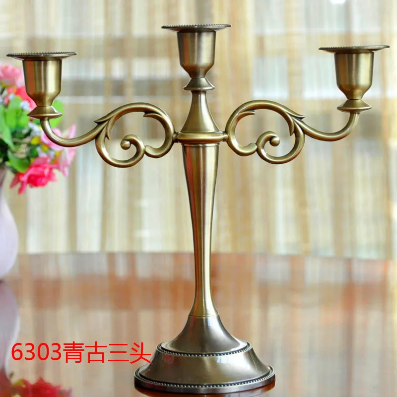 

Vintage Nordic Candle Holder Christmas Living Room Candlestick Practical Exquisite Decoracion Hogar Home Decorations CY50CS