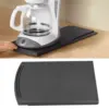 ZK40 Sliding Coffee Maker Tray Mat Countertop Coffee Machine Appliance Moving Holder Black 1