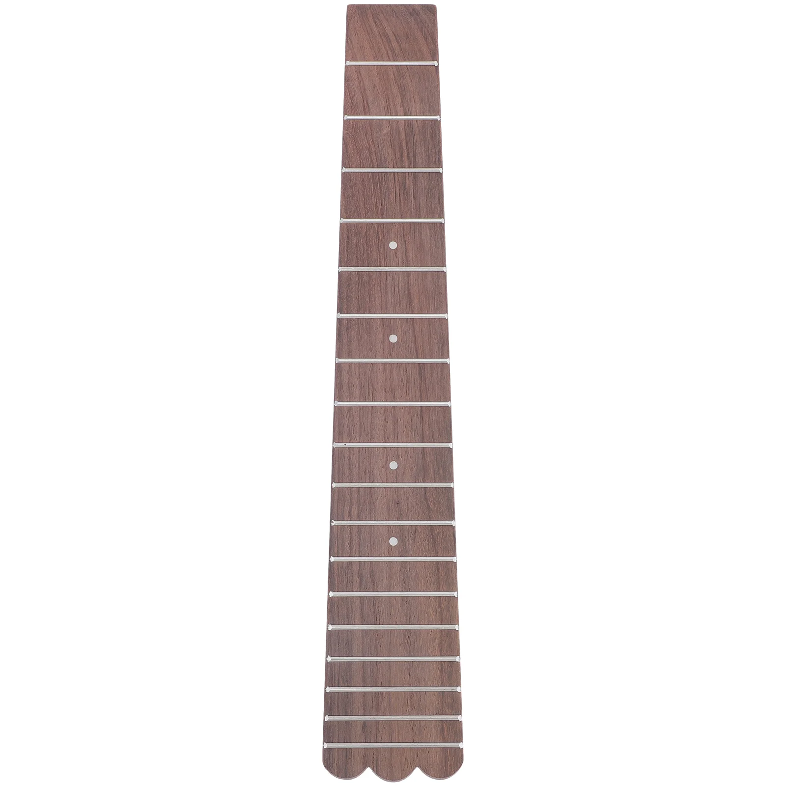

Wooden Ukulele Guitar Fingerboard Guitar Fretboard Replacement Plate Wood Fretboard Musical Instrument Ukulele Supply