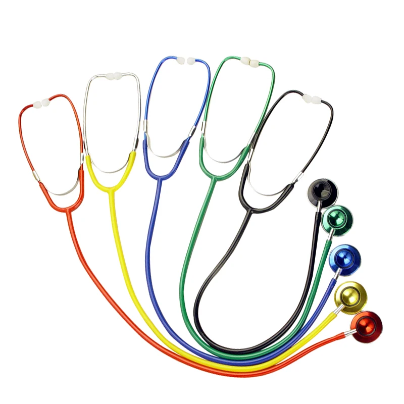 Classic Medical Blood Pressure Dual Head Stethoscope Cute EMT Doctor Nurse Vet Student Pink Cardiology Vet Nurse Medical Device