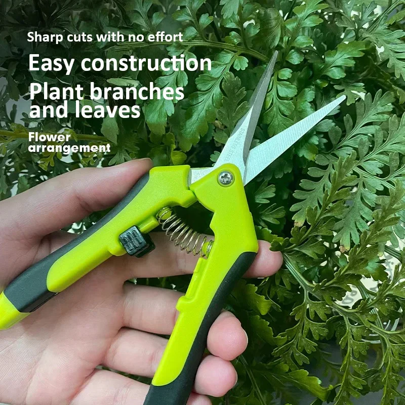 Stainless Steel Garden Pruning Scissors 2