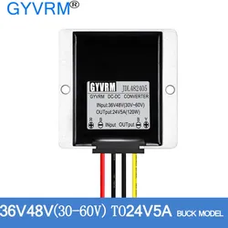 High - Power Waterproof DC - DC Step - Down Buck Converter, 500W, 24V Output, 5A - 22A Adjustable Current - 24V (5A)