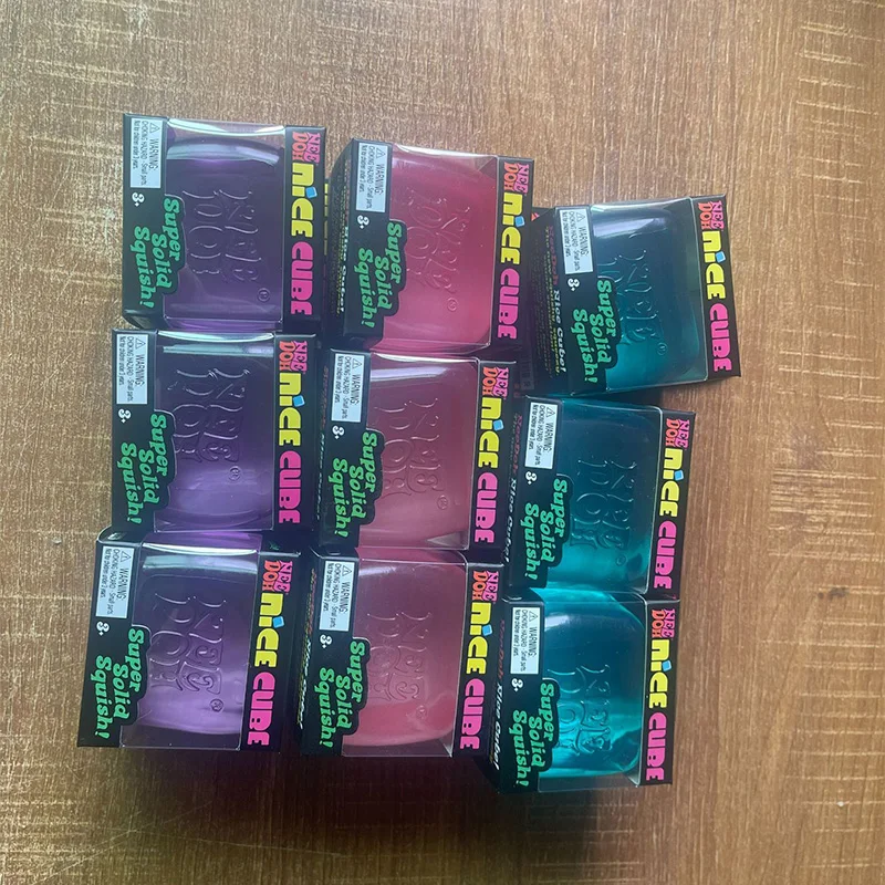 Schylling Needoh Nice Cube Sensory Toys Stress Relieving Blocks Pinching Relieving Puzzle Solving Venting Children Souvenir 1 Schylling Needoh Nice Cube Sensory Toys Stress Relieving Blocks Pinching Relieving Puzzle Solving Venting Children Souvenir 1