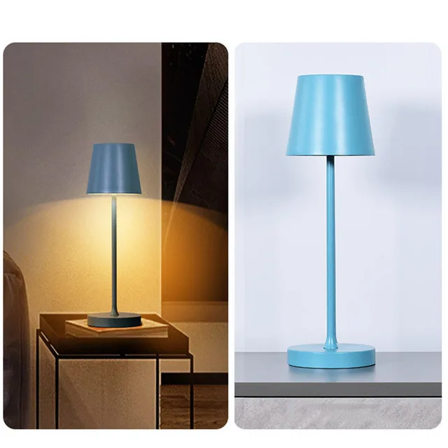 Nordic Wiederaufladbare Led Tisch Lampe Touch Sensor Studie Wohnzimmer  Lesen Nacht Licht Dimmbar Schlafzimmer Nacht Desktop Licht - AliExpress