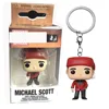 Funko POP Keychain The Office Michael Pam Beesly Kevin Malone Anime Cartoon Mini Action Toy Figures Pendant Keychains Kids Gifts 2