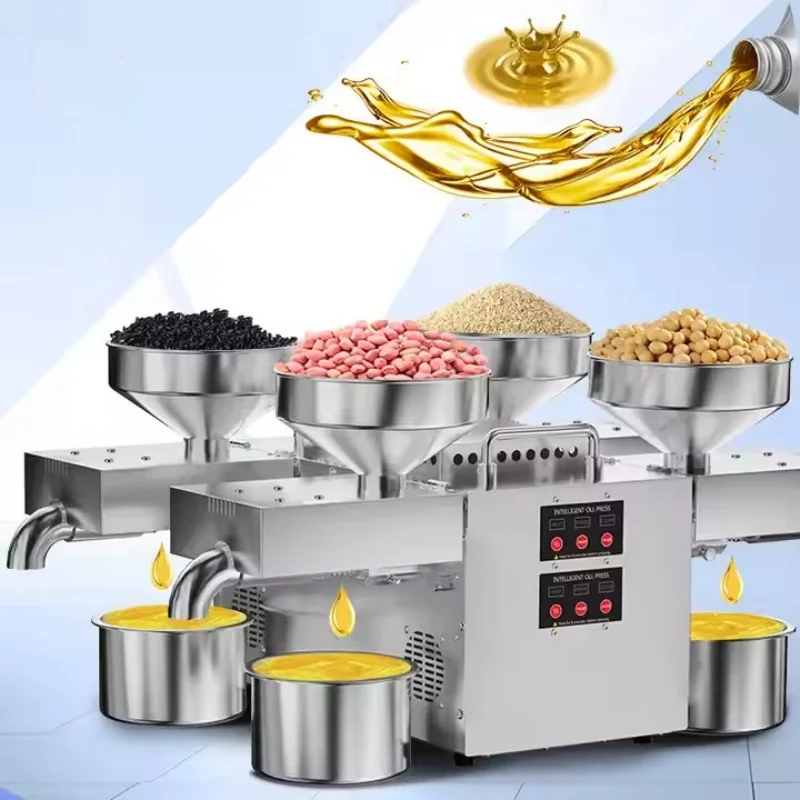 B-SS-04 Oil machine mini oil press moringa seed oil extraction machine 6