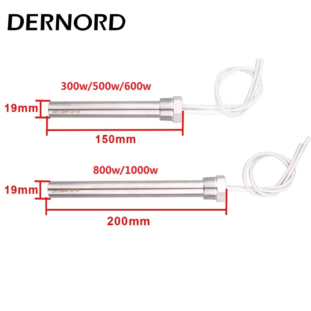 Riscaldatore A Cartuccia 240V 500W - In Acciaio Inox, Filettatura NPT 1/2", Lunghezza 15.3cm - Foto 7