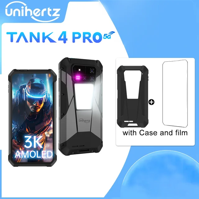 防水 防塵 耐衝 8849 Tank 4 pro 18GB/1TB TANK 4 Pro - World's First 720P Rugged Projector Phone