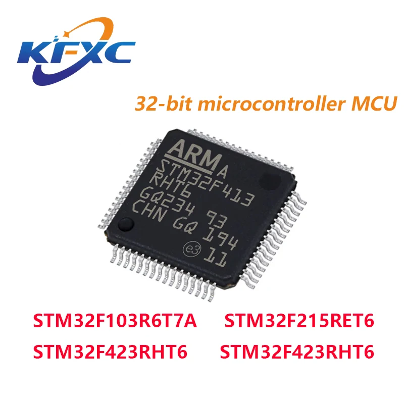 

STM32F103R6T7A STM32F215RET6 STM32F413RHT6 STM32F423RHT6 STM32F103R6 STM32F215RE STM32F413RH STM32F423RH STM IC MCU чип LQFP64