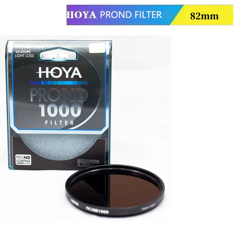 

Hoya Prond 82Mm Nd1000 (3.0) 6 Stop Accu-Nd Neutral Density Filter Camera Accessories Photography Applicable To Nikon Sony Lens