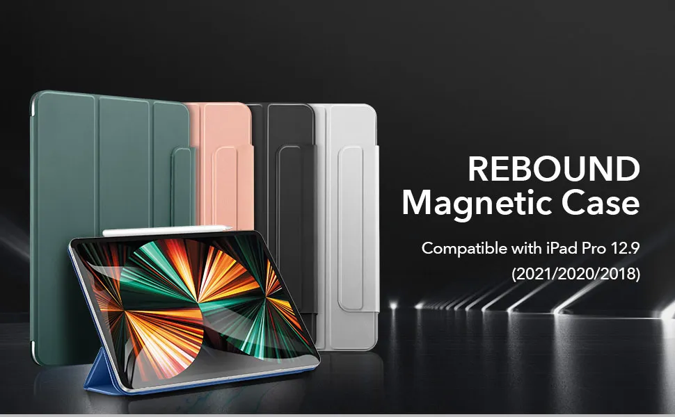 ESR for iPad Pro 11 Case 2021 Magnetic for iPad Air 5 Case 2022 for iPad Pro 12.9 Case 2021 Air 4 10.9 Mini 6 Smart Cover Funda