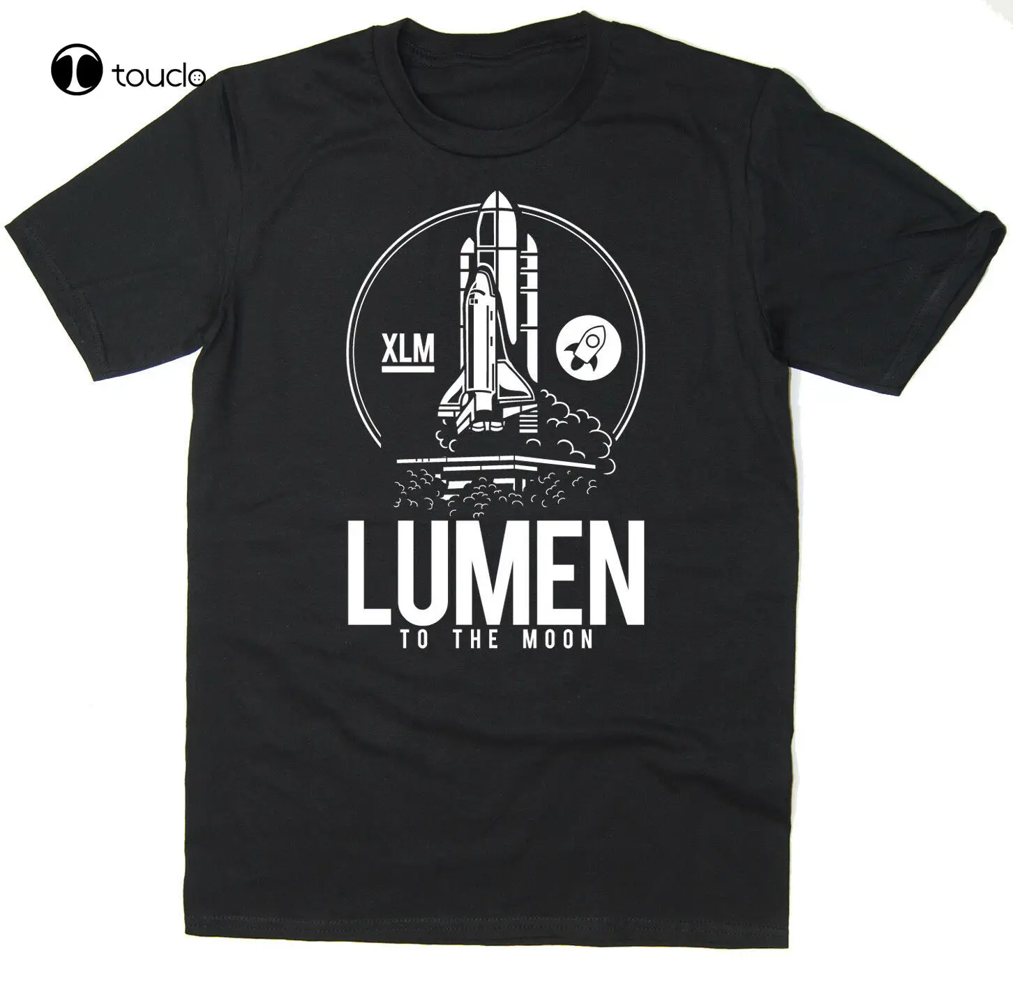 

Футболка Lumen To The Moon-Btc Xlm Stellar люмен-Биткоин крипто-6 цветов футболка на заказ aldult Подростковая унисекс
