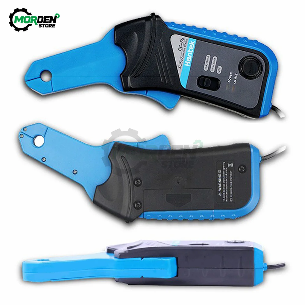 

Oscilloscope AC/DC Current Clamp probe CC-65 CC-650 20KHz/400Hz Bandwidth 1mV/10mA 65A/650A with BNC Plug Electrical Tool