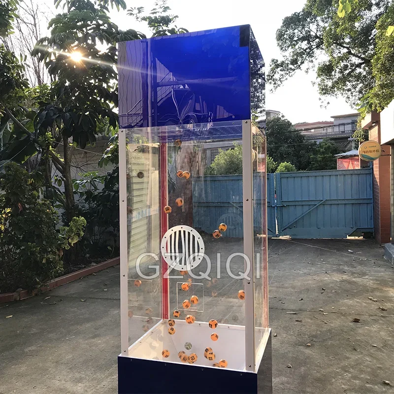 Fully automatic air blowing money grabbing machine, ball catching machine, air blowing